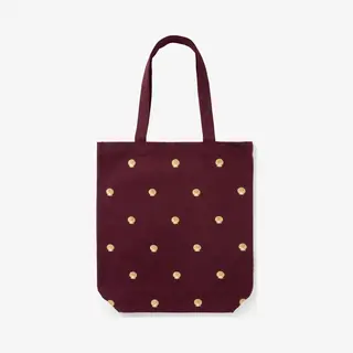 Sissy-Boy Donkerrode Shopper Met Schelpen