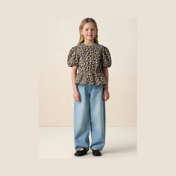 Sissy-Boy - Lichtblauwe High Waist Barrel Jeans thumbnail