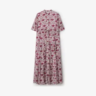 Sissy-Boy Witte Jurk Met Bloemenprint