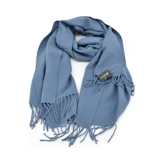 Flore Sjaal - Denim Blauw | 190 X 70 Cm | Herfst/Winter | Polyester | Fashion Favorite
