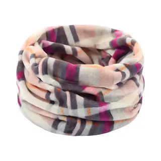 Kinder Colsjaal - Lichtroze | Velvet/Polyester | Snood / Sjaal 25 X 25 Cm | Fashion Favorite