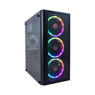 LalaShops Amd Ryzen 7 5700G Rgb Budget Game Computer / Gaming Pc - 16GB Ram (2x8GB) - 500GB Ssd - Wifi - Win11 Pro- Vision