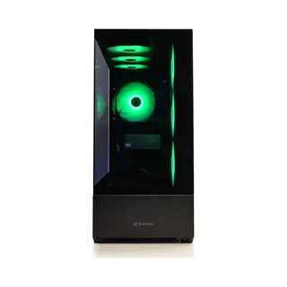 BitBull Amd Ryzen 7 5700X - NVidia GeForce Rtx 5060 - 32GB Ram - 1TB Ssd - Sharkoon AK6 Rgb Black Aquarium Case - WiFi 6 / Bluetooth 5.4