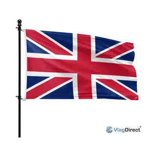 VlagDirect - Verenigd Koninkrijk Vlag - Groot Brittanie Vlag - 90 X 150 Cm.
