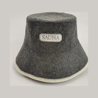 Groene Berg Sauna Hoed - Sauna Muts - Sauna Hoedje Vilt - Sauna Accessoires - Saunahoed Haarbescherming Tegen Hitte - Saunamuts Voor Dames En Heren -