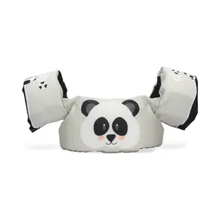 Dobbo Peter De Panda - Puddle Jumper - Zwemvest Met Zwembandjes - Grijs