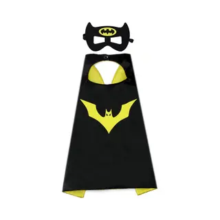 Batman Cape - Kinderen - Kostuum - Verkleedpak Kind - Verkleedkleren - Superheld - Verkleedkleding - Masker - Batman