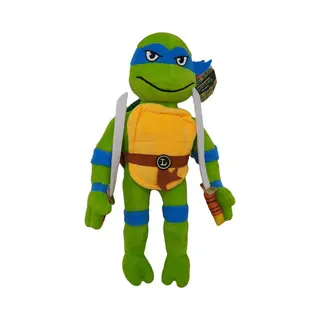 Teenage Mutant Ninja Turtles - Leonardo - Pluche Knuffel - Nickelodeon - 32 Cm