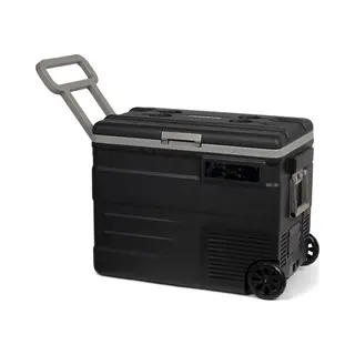 Steamy-E Single Zone 55 Roller, Elektrische Kompressor Kühlbox Mit Rollen, 54 Liter, 12V/ 230V, Zum Kühlen Und Gefrieren, Für Camping