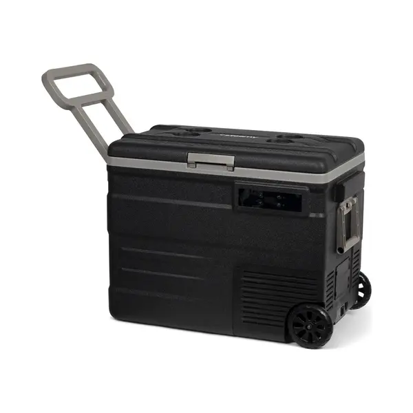 Steamy-E Single Zone 55 Roller, Elektrische Kompressor Kühlbox Mit Rollen, 54 Liter, 12V/ 230V, Zum Kühlen Und Gefrieren, Für Camping thumbnail