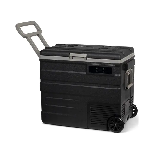 Steamy-E Single Zone 65 Roller, Elektrische Kompressor Kühlbox Mit Rollen, 65 Liter, 12V/ 230V, Zum Kühlen Und Gefrieren, Für Camping thumbnail