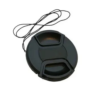 Universele Lensdop Met Koord - 58mm - Geschikt Voor Canon, Nikon, Sony, Pentax - Lenscap