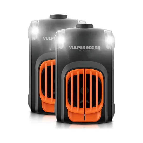 Vulpes Goods® Verjager - Marterverjager - Steenmarter Verjager - Marterbestrijder - Binnen - Automatische Frequenties & Flitslichten - Usb & Auto thumbnail