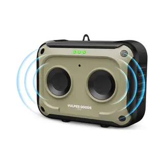 Vulpes Goods® Pets Anti Blaf Apparaat Mini Pro - Ultrasone - Oplaadbaar & Automatische Werking - Voor Alle Honden - Waterproof - 2 Krachtige Speakers