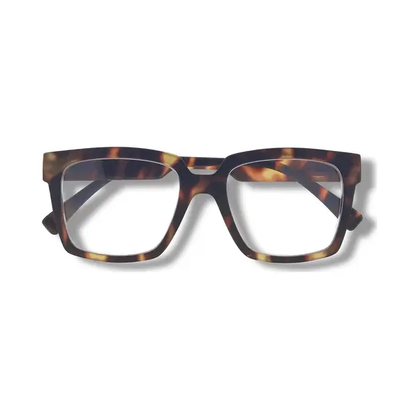 Noci Eyewear PCL031 Remo Leesbril - Sterkte +2.00 Tortoise - Groot Montuur- Inclusief Opbergpouch thumbnail