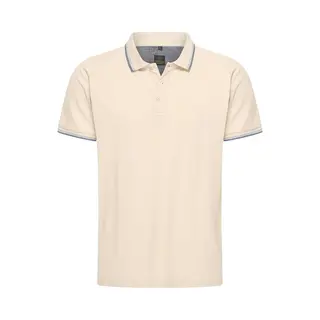 Mario Russo Polo Edward - Polo Shirt Heren - 100% Katoen - Licht Beige