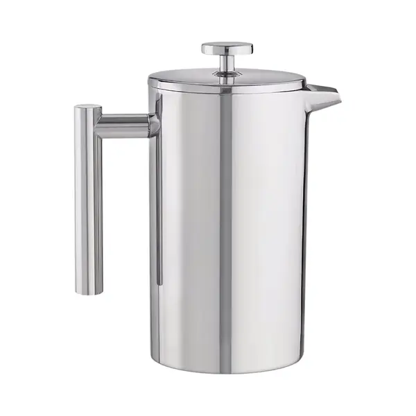 Maevory French Press Koffiemaker - Cafetière - Dubbelwandig - Rvs - 350ml thumbnail