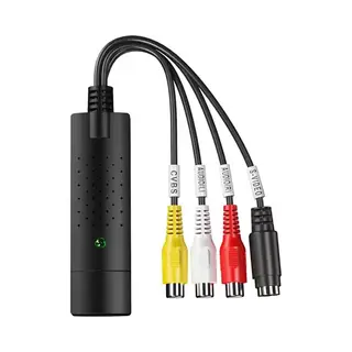 Delmark Video Grabber - Usb 2.0/3.0 - Videobanden Digitaliseren - Cam Recorder Naar Pc - Vhs/Vcr Naar Pc - Geschikt Voor Win 7/8/10