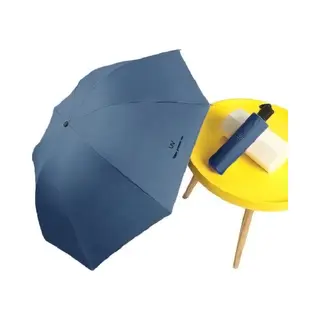 Paraplu - Opvouwbaar - Inklapbaar - Windproof - Uv Bescherming - Lichtgewicht - Cadeau - Met Geschenkdoos - 12 Ribben - Blauw
