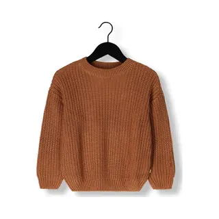 Your Wishes Knit Montana Truien & Vesten Kids - Sweater - Hoodie - Vest- Bruin - Maat 110/116