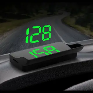 'merkloos'' Snelheidsmeter Auto - Head Up Display - Usb - Universele Compatibiliteit - Groen