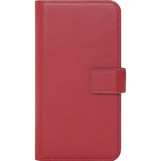 Caseuals 2-in-1 Echt Lederen Portemonnee/Boekhoesje - Krachtige Magneetsluiting - Geschikt Voor Samsung Galaxy A55 5G - Rood