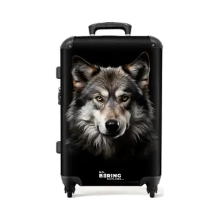 NoBoringSuitcases.com© Hartschalen-Trolley Mit Leuchtende Räder -