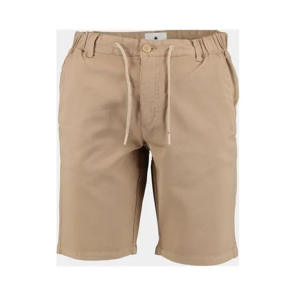 Bos Korte Broek Beige Ferdinand Structure Chino Sho 24109FE06BO/820 Sand thumbnail