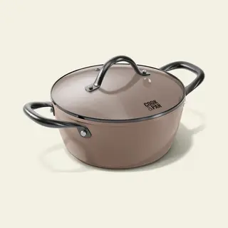 Cook & Pan Taupe Of Mind Kochtopf Mit Deckel 22 Cm