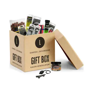 X2 - Giftbox Karper Voor De Beginnende Visser - Size L - Geschenkset - Cadeau Idee - Visset - Aas - Lood - Haakjes - Onderlijnen - Rigmaterialen -