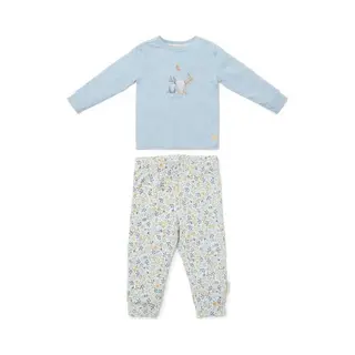 Little Dutch Tweedelige Pyjama - Blauw - Forest Friends - Forest Adventure-86/92