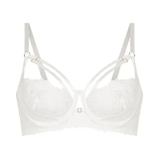 Hunkemöller Niet-Voorgevormde Beugel Longline Bh Kristina Wit