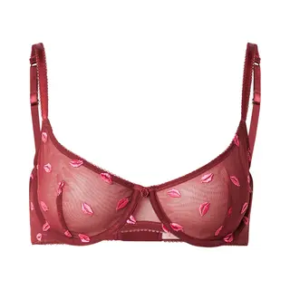 Hunkemöller Bh Rosa / Donkerrood