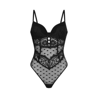 Hunkemöller Body Valora Zwart
