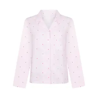Hunkemöller Slaapshirt Pink / Fuchsia / Wit