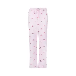 Hunkemöller Geweven Broek Met Kersenprint Roze