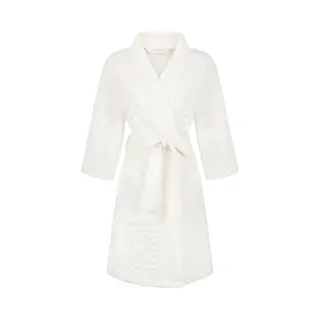 Hunkemöller Badjas Kort Offwhite