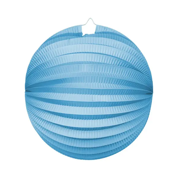 SilShop Papieren Lampion Baby Blauw 25cm - Feest Decoratie Bruiloft Zomer Festival thumbnail