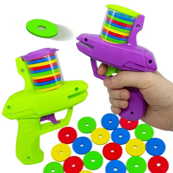 Chicnest Katten Schietpistool Met 15 Schijfjes - Kinderspeelgoed 3 Jaar - Kattenspeeltjes - Interactief Kattenspeelgoed - Balletjes - Kattenbal - Poezen thumbnail