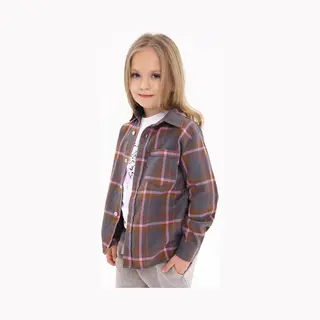 RobyKris Kids Overhemd - Lange Mouw - Flanel - Maat 134-140 - Back To School