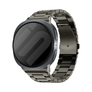 Strap-it Titanium Schakel Bandje Met Vlindersluiting - Geschikt Voor De Samsung Galaxy Watch 8 - 40mm / Galaxy Watch 8 - 44mm / Galaxy Watch 8 Classic