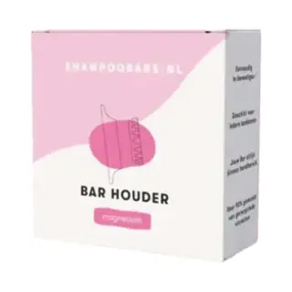 Shampoo Bars Shampoo Bar - Bar Houder - Magnetisch - Roze