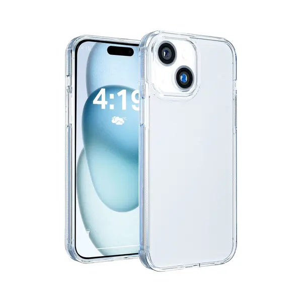 My Case Hoesje Geschikt Voor IPhone 15 Hoes Transparant Shock Proof thumbnail