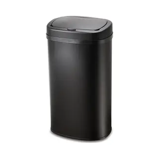 Bayt Prullenbak - Prullenbak 60 Liter - Vuilnisbak - Afvalbak - Metaal - Zwart