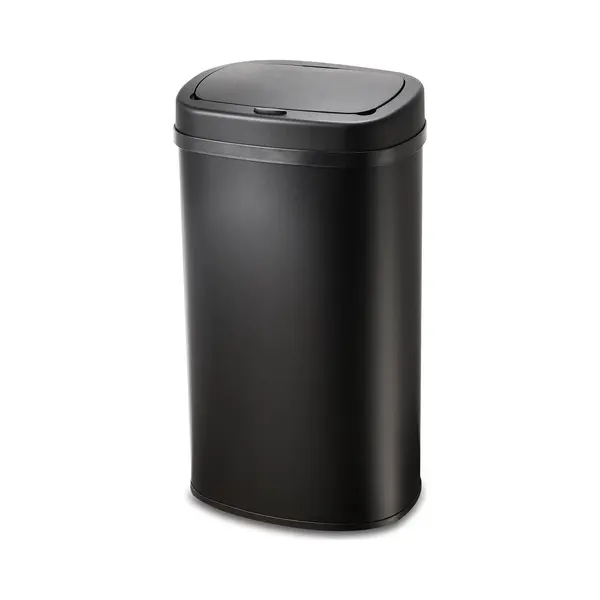Bayt Mülleimer 60 L Schwarz – Großer Küchenmülleimer & Abfallbehälter – One-Touch-Abfalleimer Für Küche & Mülleimer Badezimmer – Schwarz thumbnail