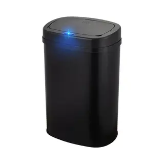 Bayt Mülleimer - Mülleimer 60 Liter - Mülleimer Mit Sensor - Mülleimer - Abfallbehälter - Metall - Schwarz