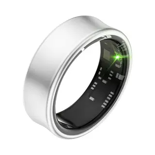 Focus® S2 Smart Ring - Silber - Größe 6 - Ai Coach - Herzfrequenz - Menstruationszyklus - Schlafüberwachung - Recovery Score - Smart Ring - Sport
