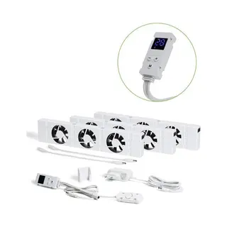 SpeedComfort Radiator Ventilator Met Control Sensor - Trio Set (3x) - Sneller Verwarmen - Tot 22%