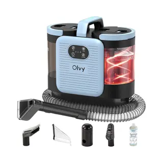 Olvy Tapijtreiniger Pro - Draagbare Stoomreiniger - 100°C Stoom - 1650W - Vlekkenreiniger (500 Ml)