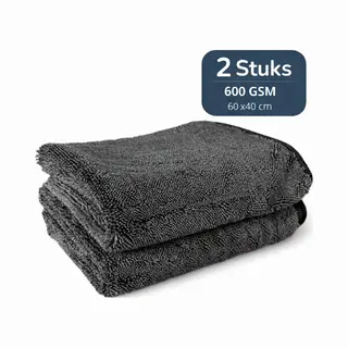 TileDry® 2 Stuks - Droogdoek Badkamer - Hoge Kwaliteit - Droog Doeken Voor Badkamer, Auto, En Keukenschoonmaken - Raamdoeken Streepvrijdroog -